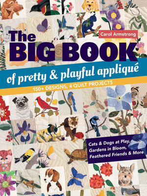 cover image of Big Book of Pretty & Playful Appliqué